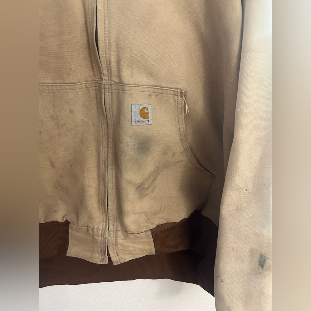 Vintage 2007 Carhartt Active Canvas Duck Jacket Mens Size 2XL - Picture 2 of 11